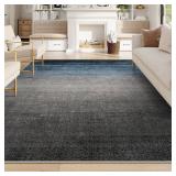 Lahome 8x10 Living Room Rug  Blue Area Rug 8x10