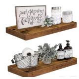 QEEIG Bathroom Shelves 24 inches Long Floating