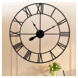 30 Inch Extra Large Wall Clock Modern Silent Non