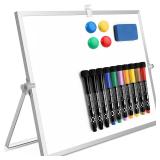 Dry Erase White Board  16 X12  Double Sided