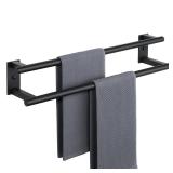 Alise Bathroom Double Towel Bar  24 Inch Wall