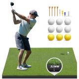 Golf Hitting Mat  5x4 Ft Golf Mats Practice