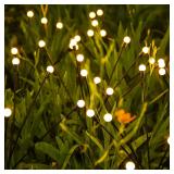 Solar Garden Lights  4 Pack New Upgraded 8 LED