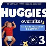 Huggies Huggies Overnites Nighttime Baby Diapers