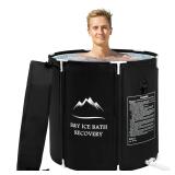 B Y Foldable Ice Bath Tub  Cold Plunge Tub for