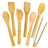 Wooden Spoons for Cooking 7 Piece  Kitchen