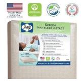 Sealy Serene Duo Sleek Crib Mattress  2 Stage