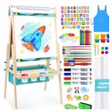 Joyooss Art Easel for Kids  Double Sided Wooden