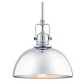 Belle 60 Watt 1 Light Chrome Contemporary Pendant