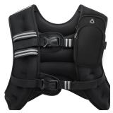 ZELUS Weighted Vest  6lb 8lb 12lb 16lb 20lb 25lb