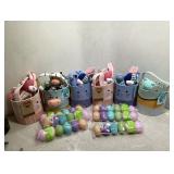 Easter Bundle  6pk 6 count eggs   6pk baskets