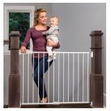 Regalo Top of Stairs Metal Safety Gate White