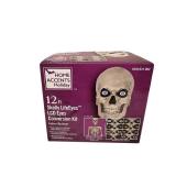 Home Accents Holiday 12 ft  Skelly LifeEyes LCD