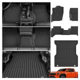 Floor Mats   Truck Bed Mat for 2024 Toyota Tacoma