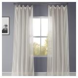 HPD Half Price Drapes Linen Sheer Curtains 120