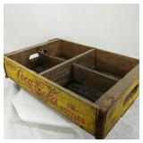 1961 Coca Cola Wooden Carrying Tray