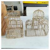 2 Metal Bird Cages