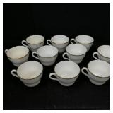 10 Spode England Bone China Cups