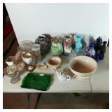 Misc Vases, Fenton, Pitchers, etc etc