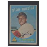 1959 Topps #150 Stan Musial HOF