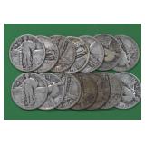 14- Mixed Dates 1925-1930 Standing Liberty