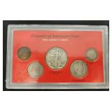 Treasury of American Coins Miss Liberty Set