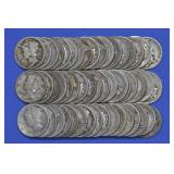 Roll of Mixed Date Mercury Head Dimes