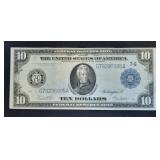 1914 $10 Federal Reserve Note  FR-931B