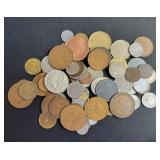 Bag of Mixed Foreign Coins