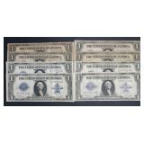 8- 1923 $1 Large Silver Certificates