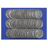 Roll Of Mixed Date Buffalo Nickels