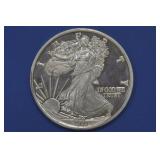 1992 American Eagle .999 Silver Round 12 ozt