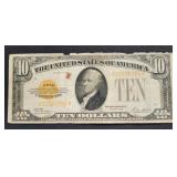 1928 $10 Small Gold Certificate FR-2400