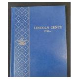 Whitman Lincoln Cents 1941-  Blue Album