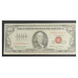 1966 $100 Legal Tender Note FR-1550 Red Seal