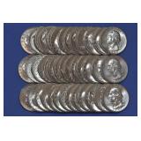 Roll of 1959 Washington Silver Quarters BU?