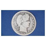 1914-S Liberty Head Barber Quarter