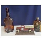 Lot VIntage Violin Bottle, etc.