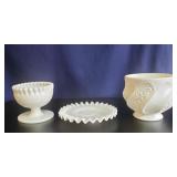 Fenton Art Glass Milkglass Pieces