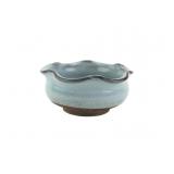 CHINESE FLORAL-RIM CELADON BOWL