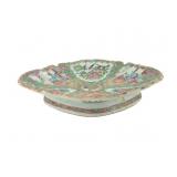 CHINESE ROSE MEDALLION DIAMOND PLATTER