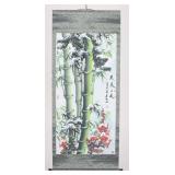 Chinese Watercolor Painting Scroll