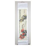 Chinese Watercolor Painting Scroll