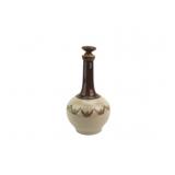 FRANCE CK GLOBE SHAPED STONEWARE BOTTLE