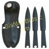 3 PIECE 4.5" LITTLE ARROW THROWING KNIFE SET