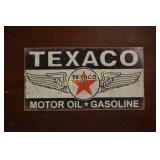 Texaco  - 8.5ï¿½ x 16" Tin Sign