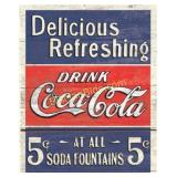 Coca-Cola 12.5in x 16in Tin Sign