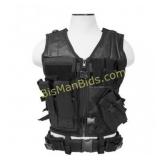 VISM Tactical Vest [MED-2XL] - Black