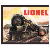 Lionel Tin Sign