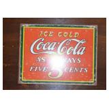 Coca-Cola 12.5in x 16in Tin Sign